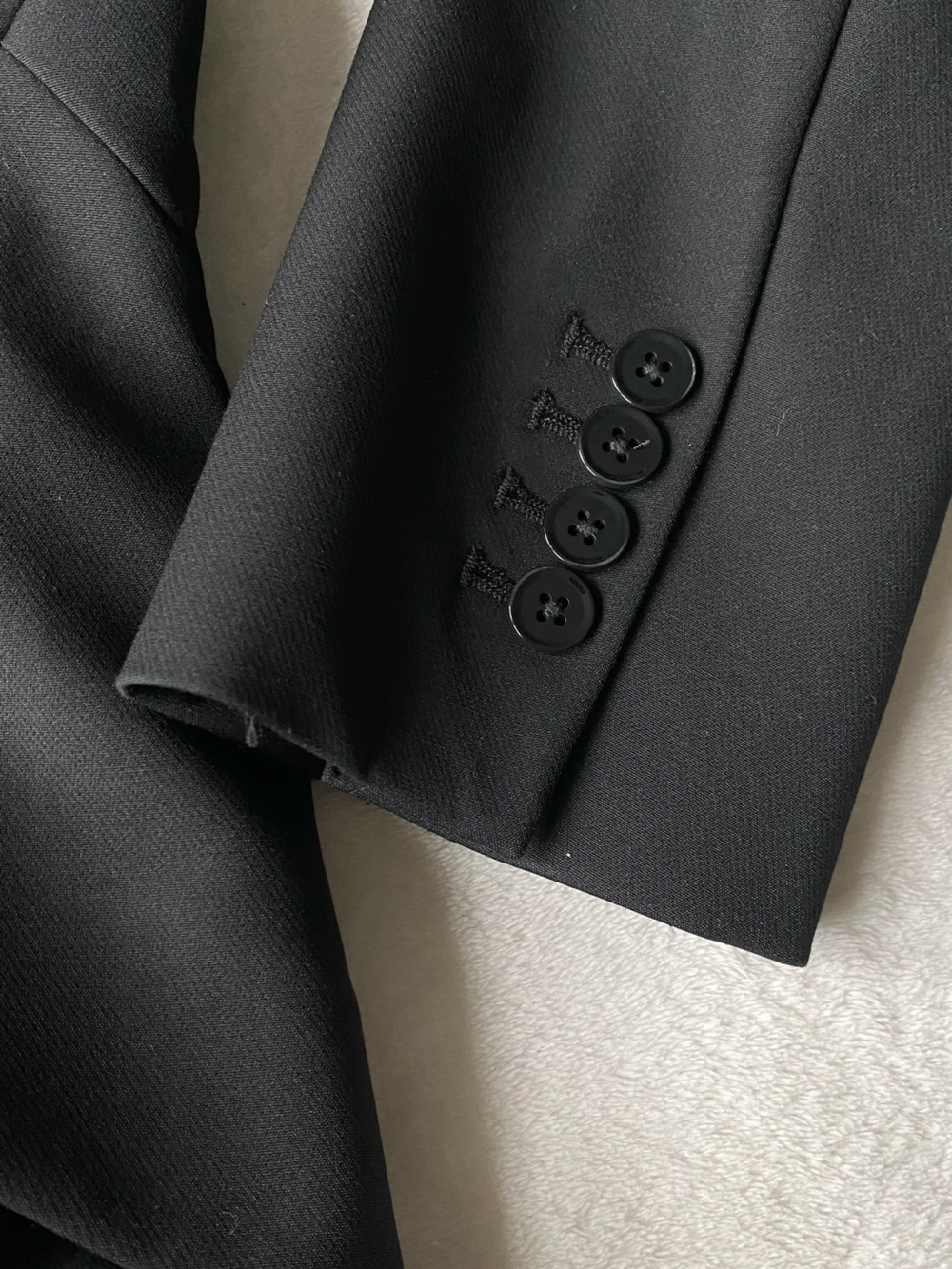 White House Black Market Editor Blazer Comfort Stretch cotton blend sz 8 - Picture 10 of 16